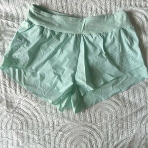 Mint Green Athletic Shorts